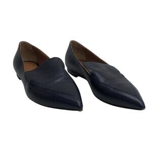 M.Gemi The Sacca Black Pebbled Leather Loafers (EU 38.5 / US 8.5)